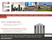 Tablet Screenshot of hausverwaltung-rhein-main.com